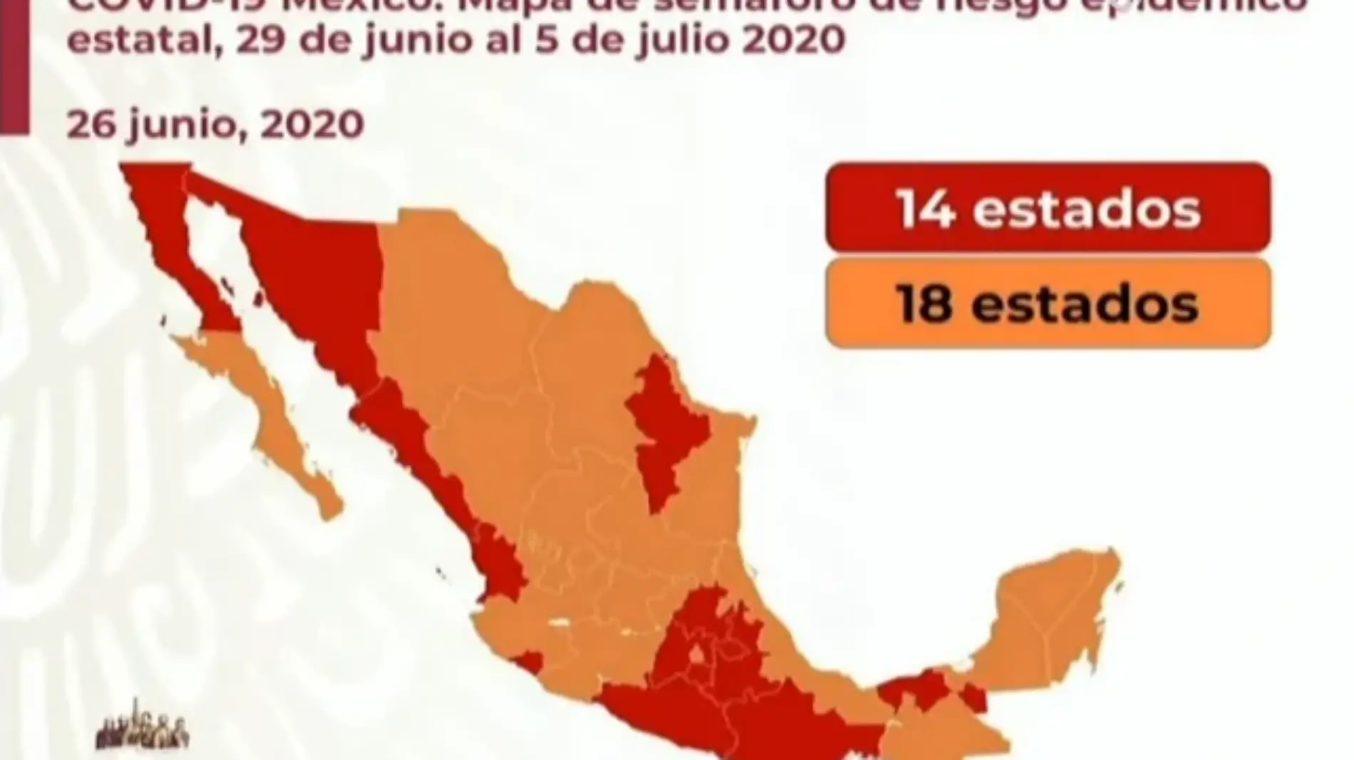 coronavirus mapa semáforo